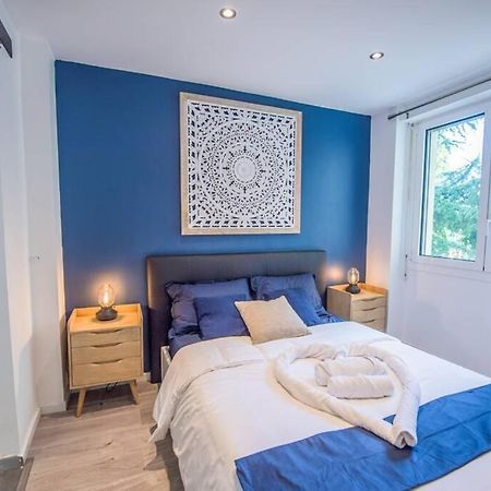 4 Couchages Climatise Direct Plage Wifi Parking Antibes Exteriör bild