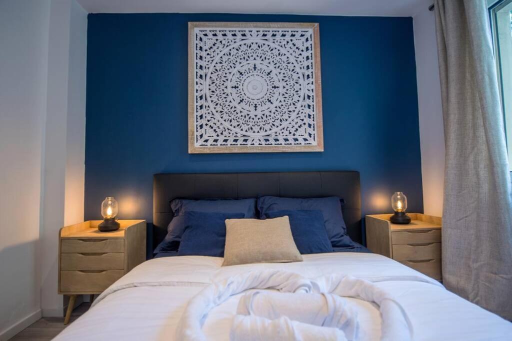 4 Couchages Climatise Direct Plage Wifi Parking Antibes Exteriör bild