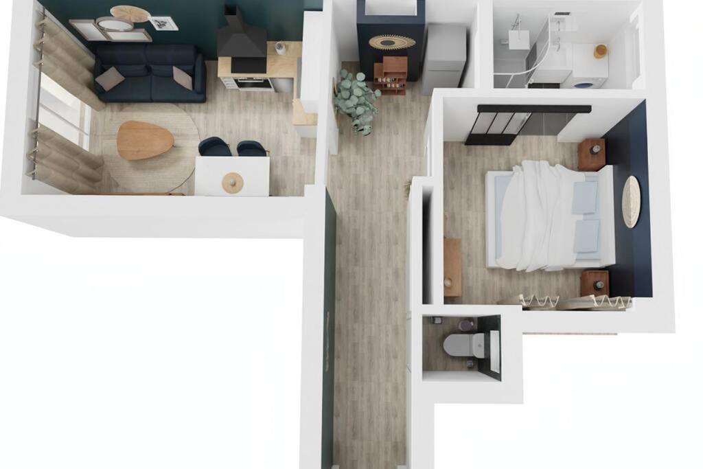 4 Couchages Climatise Direct Plage Wifi Parking Antibes Exteriör bild