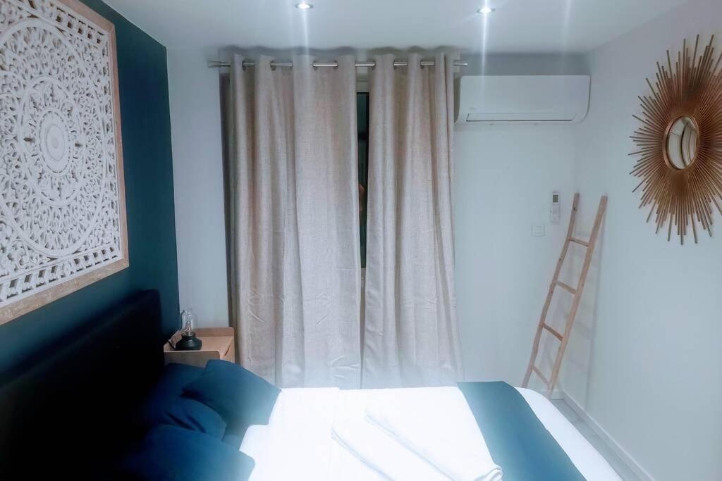 4 Couchages Climatise Direct Plage Wifi Parking Antibes Exteriör bild